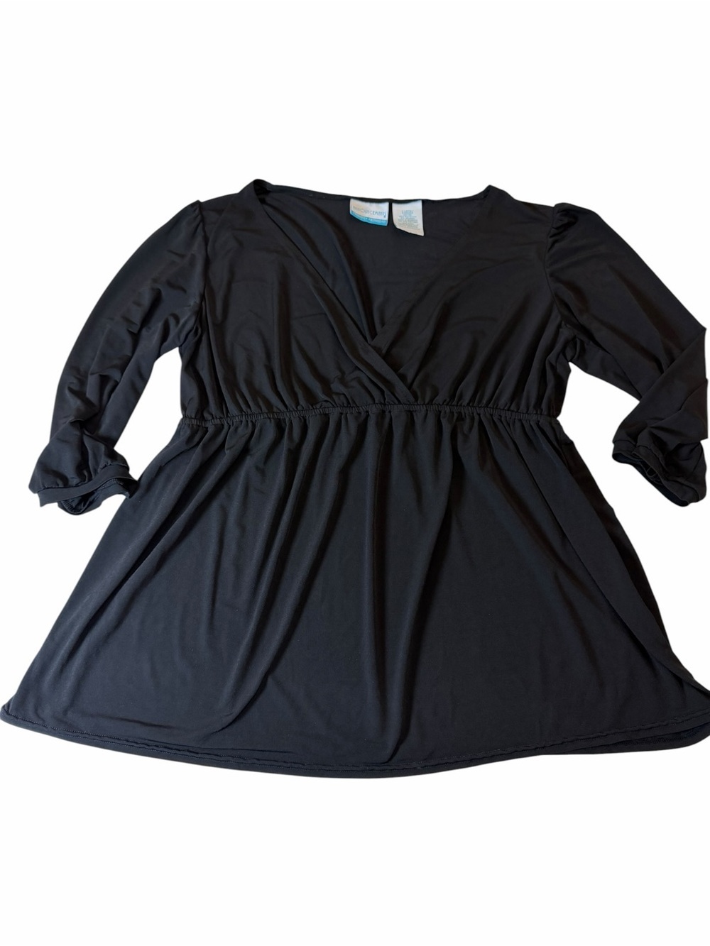 Announcements Maternity Black Women's Blouse